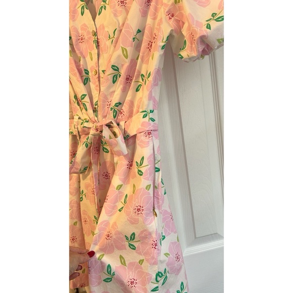 Draper James Light Pink Floral Mini Dress - Picture 4 of 6